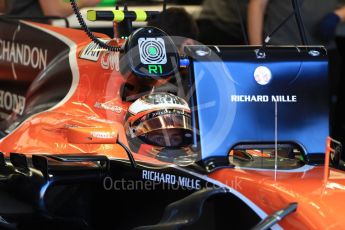 World © Octane Photographic Ltd. Formula 1 - Canadian Grand Prix - Saturday - Practice 3. Fernando Alonso - McLaren Honda MCL32. Circuit Gilles Villeneuve, Montreal, Canada. Saturday 10th June 2017. Digital Ref: 1853LB1D5452