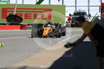 World © Octane Photographic Ltd. Formula 1 - Canadian Grand Prix - Saturday - Practice 3. Jolyon Palmer - Renault Sport F1 Team R.S.17. Circuit Gilles Villeneuve, Montreal, Canada. Saturday 10th June 2017. Digital Ref: 1853LB1D5515