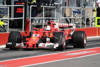 World © Octane Photographic Ltd. Formula 1 - Canadian Grand Prix - Saturday - Practice 3. Sebastian Vettel - Scuderia Ferrari SF70H. Circuit Gilles Villeneuve, Montreal, Canada. Saturday 10th June 2017. Digital Ref: 1853LB1D5586