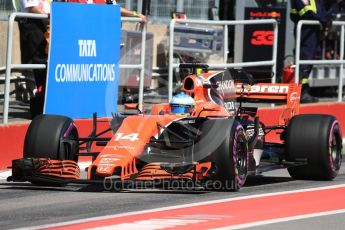 World © Octane Photographic Ltd. Formula 1 - Canadian Grand Prix - Saturday - Practice 3. Fernando Alonso - McLaren Honda MCL32. Circuit Gilles Villeneuve, Montreal, Canada. Saturday 10th June 2017. Digital Ref: 1853LB1D5598