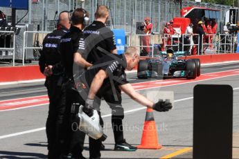 World © Octane Photographic Ltd. Formula 1 - Canadian Grand Prix - Saturday - Practice 3. Lewis Hamilton - Mercedes AMG Petronas F1 W08 EQ Energy+. Circuit Gilles Villeneuve, Montreal, Canada. Saturday 10th June 2017. Digital Ref: 1853LB1D5705