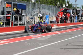 World © Octane Photographic Ltd. Formula 1 - Canadian Grand Prix - Saturday - Practice 3. Carlos Sainz - Scuderia Toro Rosso STR12. Circuit Gilles Villeneuve, Montreal, Canada. Saturday 10th June 2017. Digital Ref: 1853LB1D5750