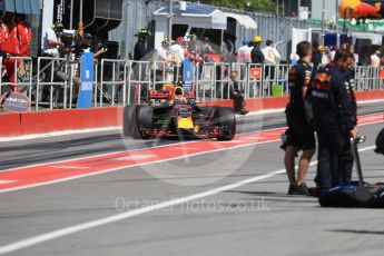 World © Octane Photographic Ltd. Formula 1 - Canadian Grand Prix - Saturday - Practice 3. Max Verstappen - Red Bull Racing RB13. Circuit Gilles Villeneuve, Montreal, Canada. Saturday 10th June 2017. Digital Ref: 1853LB1D5887