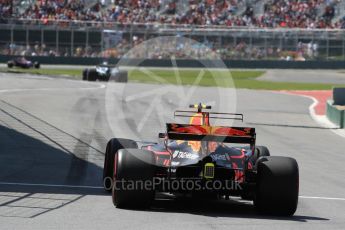 World © Octane Photographic Ltd. Formula 1 - Canadian Grand Prix - Saturday - Practice 3. Max Verstappen - Red Bull Racing RB13. Circuit Gilles Villeneuve, Montreal, Canada. Saturday 10th June 2017. Digital Ref: 1853LB1D6010