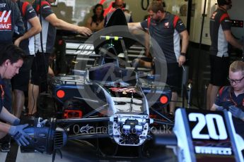 World © Octane Photographic Ltd. Formula 1 - Canadian Grand Prix - Saturday - Practice 3. Kevin Magnussen - Haas F1 Team VF-17. Circuit Gilles Villeneuve, Montreal, Canada. Saturday 10th June 2017. Digital Ref: 1853LB2D2748