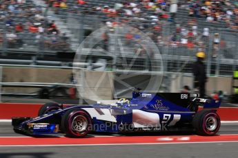 World © Octane Photographic Ltd. Formula 1 - Canadian Grand Prix - Saturday - Practice 3. Marcus Ericsson – Sauber F1 Team C36. Circuit Gilles Villeneuve, Montreal, Canada. Saturday 10th June 2017. Digital Ref: 1853LB2D2772