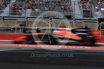 World © Octane Photographic Ltd. Formula 1 - Canadian Grand Prix - Saturday - Practice 3. Fernando Alonso - McLaren Honda MCL32. Circuit Gilles Villeneuve, Montreal, Canada. Saturday 10th June 2017. Digital Ref: 1853LB2D2807