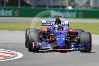 World © Octane Photographic Ltd. Formula 1 - Canadian Grand Prix - Saturday - Qualifying. Daniil Kvyat - Scuderia Toro Rosso STR12. Circuit Gilles Villeneuve, Montreal, Canada. Saturday 10th June 2017. Digital Ref: 1854LB1D6258