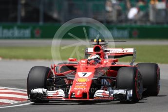 World © Octane Photographic Ltd. Formula 1 - Canadian Grand Prix - Saturday - Qualifying. Kimi Raikkonen - Scuderia Ferrari SF70H. Circuit Gilles Villeneuve, Montreal, Canada. Saturday 10th June 2017. Digital Ref: 1854LB1D6335