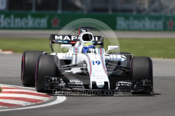 World © Octane Photographic Ltd. Formula 1 - Canadian Grand Prix - Saturday - Qualifying. Felipe Massa - Williams Martini Racing FW40. Circuit Gilles Villeneuve, Montreal, Canada. Saturday 10th June 2017. Digital Ref: 1854LB1D6455