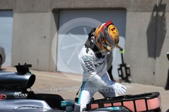 World © Octane Photographic Ltd. Formula 1 - Canadian Grand Prix - Saturday - Qualifying. Lewis Hamilton - Mercedes AMG Petronas F1 W08 EQ Energy+. Circuit Gilles Villeneuve, Montreal, Canada. Saturday 10th June 2017. Digital Ref: 1854LB1D6779