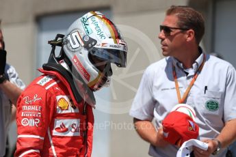 World © Octane Photographic Ltd. Formula 1 - Canadian Grand Prix - Saturday - Qualifying. Sebastian Vettel - Scuderia Ferrari SF70H. Circuit Gilles Villeneuve, Montreal, Canada. Saturday 10th June 2017. Digital Ref: 1854LB1D6868