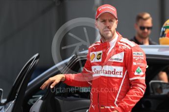 World © Octane Photographic Ltd. Formula 1 - Canadian Grand Prix - Saturday - Qualifying. Sebastian Vettel - Scuderia Ferrari SF70H. Circuit Gilles Villeneuve, Montreal, Canada. Saturday 10th June 2017. Digital Ref: 1854LB1D6896