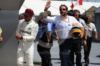 World © Octane Photographic Ltd. Formula 1 - Canadian Grand Prix - Saturday - Qualifying. Lewis Hamilton - Mercedes AMG Petronas F1 W08 EQ Energy+. Circuit Gilles Villeneuve, Montreal, Canada. Saturday 10th June 2017. Digital Ref: 1854LB1D6936