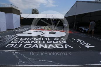 World © Octane Photographic Ltd. Formula 1 - Canadian Grand Prix - Sunday Drivers Parade & Grid. 50 years of F1 in Canada. Circuit Gilles Villeneuve, Montreal, Canada. Sunday 11th June 2017. Digital Ref: 1856LB2D3343