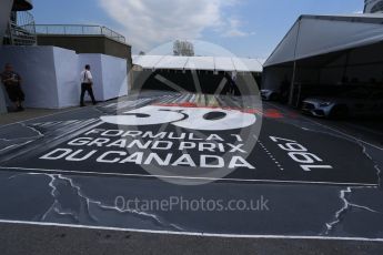World © Octane Photographic Ltd. Formula 1 - Canadian Grand Prix - Sunday Drivers Parade & Grid. 50 years of F1 in Canada. Circuit Gilles Villeneuve, Montreal, Canada. Sunday 11th June 2017. Digital Ref: 1856LB2D3352
