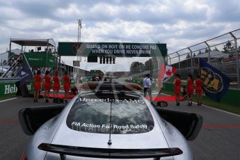 World © Octane Photographic Ltd. Formula 1 - Canadian Grand Prix. The grid. Circuit Gilles Villeneuve, Montreal, Canada. Sunday 11th June 2017. Digital Ref: 1856LB2D3365