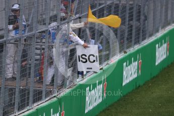 World © Octane Photographic Ltd. Formula 1 - Canadian Grand Prix - Sunday Race. Safety car board. Circuit Gilles Villeneuve, Montreal, Canada. Sunday 11th June 2017. Digital Ref: 1857LB1D7705