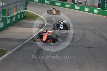 World © Octane Photographic Ltd. Formula 1 - Canadian Grand Prix - Sunday Race. Fernando Alonso - McLaren Honda MCL32. Circuit Gilles Villeneuve, Montreal, Canada. Sunday 11th June 2017. Digital Ref: 1857LB1D7760