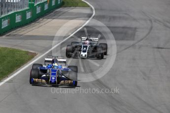 World © Octane Photographic Ltd. Formula 1 - Canadian Grand Prix - Sunday Race. Marcus Ericsson – Sauber F1 Team C36. Circuit Gilles Villeneuve, Montreal, Canada. Sunday 11th June 2017. Digital Ref: 1857LB1D7832