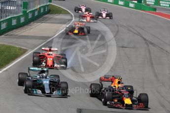 World © Octane Photographic Ltd. Formula 1 - Canadian Grand Prix - Sunday Race. Valtteri Bottas - Mercedes AMG Petronas F1 W08 EQ Energy+. Circuit Gilles Villeneuve, Montreal, Canada. Sunday 11th June 2017. Digital Ref: 1857LB1D7868