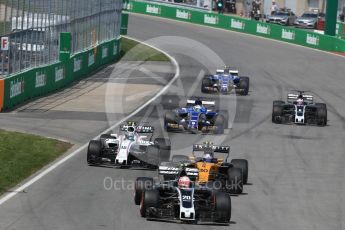 World © Octane Photographic Ltd. Formula 1 - Canadian Grand Prix - Sunday Race. Kevin Magnussen - Haas F1 Team VF-17. Circuit Gilles Villeneuve, Montreal, Canada. Sunday 11th June 2017. Digital Ref: 1857LB1D7898