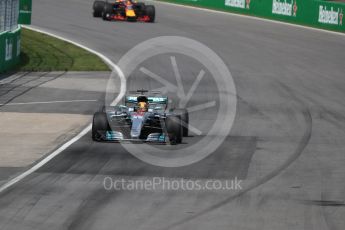 World © Octane Photographic Ltd. Formula 1 - Canadian Grand Prix - Sunday Race. Lewis Hamilton - Mercedes AMG Petronas F1 W08 EQ Energy+. Circuit Gilles Villeneuve, Montreal, Canada. Sunday 11th June 2017. Digital Ref: 1857LB1D7910