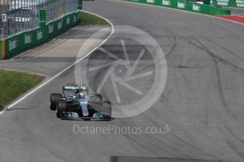 World © Octane Photographic Ltd. Formula 1 - Canadian Grand Prix - Sunday Race. Valtteri Bottas - Mercedes AMG Petronas F1 W08 EQ Energy+. Circuit Gilles Villeneuve, Montreal, Canada. Sunday 11th June 2017. Digital Ref: 1857LB1D7969