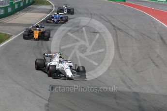 World © Octane Photographic Ltd. Formula 1 - Canadian Grand Prix - Sunday Race. Lance Stroll - Williams Martini Racing FW40. Circuit Gilles Villeneuve, Montreal, Canada. Sunday 11th June 2017. Digital Ref: 1857LB1D7996