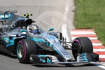 World © Octane Photographic Ltd. Formula 1 - Canadian Grand Prix - Sunday Race. Valtteri Bottas - Mercedes AMG Petronas F1 W08 EQ Energy+. Circuit Gilles Villeneuve, Montreal, Canada. Sunday 11th June 2017. Digital Ref: 1857LB1D8023