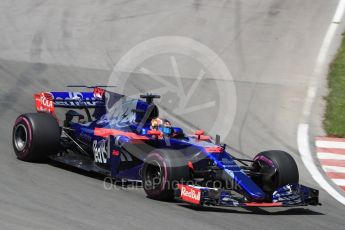 World © Octane Photographic Ltd. Formula 1 - Canadian Grand Prix - Sunday Race. Daniil Kvyat - Scuderia Toro Rosso STR12. Circuit Gilles Villeneuve, Montreal, Canada. Sunday 11th June 2017. Digital Ref: 1857LB1D8041