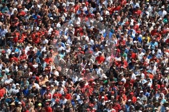 World © Octane Photographic Ltd. Formula 1 - Canadian Grand Prix - Sunday Race. Fans. Circuit Gilles Villeneuve, Montreal, Canada. Sunday 11th June 2017. Digital Ref: 1857LB1D8115