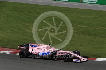 World © Octane Photographic Ltd. Formula 1 - Canadian Grand Prix - Sunday Race. Esteban Ocon - Sahara Force India VJM10. Circuit Gilles Villeneuve, Montreal, Canada. Sunday 11th June 2017. Digital Ref: 1857LB2D3509