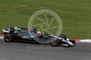 World © Octane Photographic Ltd. Formula 1 - Canadian Grand Prix - Sunday Race. Kevin Magnussen - Haas F1 Team VF-17. Circuit Gilles Villeneuve, Montreal, Canada. Sunday 11th June 2017. Digital Ref: 1857LB2D3524