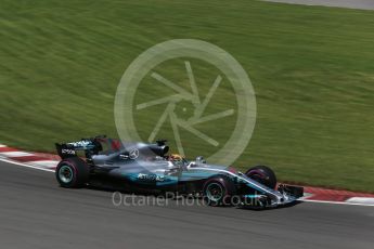 World © Octane Photographic Ltd. Formula 1 - Canadian Grand Prix - Sunday Race. Lewis Hamilton - Mercedes AMG Petronas F1 W08 EQ Energy+. Circuit Gilles Villeneuve, Montreal, Canada. Sunday 11th June 2017. Digital Ref: 1857LB2D3543