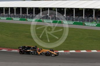 World © Octane Photographic Ltd. Formula 1 - Canadian Grand Prix - Sunday Race. Nico Hulkenberg - Renault Sport F1 Team R.S.17. Circuit Gilles Villeneuve, Montreal, Canada. Sunday 11th June 2017. Digital Ref: 1857LB2D3579