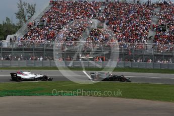 World © Octane Photographic Ltd. Formula 1 - Canadian Grand Prix - Sunday Race. Kevin Magnussen - Haas F1 Team VF-17. Circuit Gilles Villeneuve, Montreal, Canada. Sunday 11th June 2017. Digital Ref: 1857LB2D3693