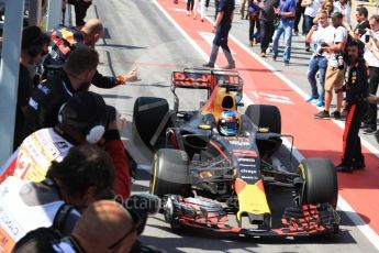 World © Octane Photographic Ltd. Formula 1 - Canadian Grand Prix - Sunday Race - Podium. Daniel Ricciardo - Red Bull Racing RB13. Circuit Gilles Villeneuve, Montreal, Canada. Sunday 11th June 2017. Digital Ref: 1858LB1D8217