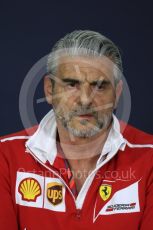 World © Octane Photographic Ltd. Formula 1 - Canadian Grand Prix - Friday FIA Team Personnel Press Conference. Maurizio Arrivabene – Managing Director and Team Principal of Scuderia Ferrari.Circuit Gilles Villeneuve, Montreal, Canada. Friday 9th June 2017. Digital Ref: 1852LB1D4343