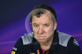 World © Octane Photographic Ltd. Formula 1 - Canadian Grand Prix - Friday FIA Team Personnel Press Conference. Jody Egginton - Head of Vehicle Performance. Circuit Gilles Villeneuve, Montreal, Canada. Friday 9th June 2017. Digital Ref: 1852LB1D4529