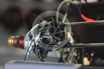 World © Octane Photographic Ltd. Formula 1 - Canadian Grand Prix - Thursday Pit Lane. Red Bull Racing RB13. Circuit Gilles Villeneuve, Montreal, Canada. Thursday 8th June 2017. Digital Ref: 1848LB1D2700