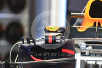 World © Octane Photographic Ltd. Formula 1 - Canadian Grand Prix - Thursday Pit Lane. Red Bull Racing RB13. Circuit Gilles Villeneuve, Montreal, Canada. Thursday 8th June 2017. Digital Ref: 1848LB1D2702