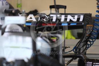 World © Octane Photographic Ltd. Formula 1 - Canadian Grand Prix - Thursday Pit Lane. Williams Martini Racing FW40. Circuit Gilles Villeneuve, Montreal, Canada. Thursday 8th June 2017. Digital Ref: 1848LB1D2760