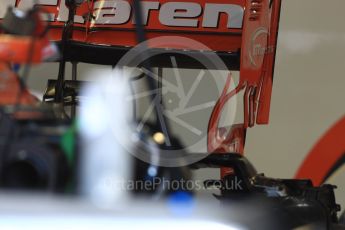 World © Octane Photographic Ltd. Formula 1 - Canadian Grand Prix - Thursday Pit Lane. McLaren Honda MCL32. Circuit Gilles Villeneuve, Montreal, Canada. Thursday 8th June 2017. Digital Ref: 1848LB1D2775