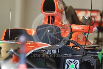 World © Octane Photographic Ltd. Formula 1 - Canadian Grand Prix - Thursday Pit Lane. McLaren Honda MCL32. Circuit Gilles Villeneuve, Montreal, Canada. Thursday 8th June 2017. Digital Ref: 1848LB1D2784