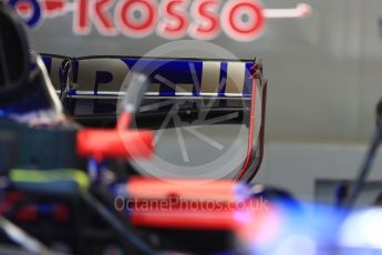 World © Octane Photographic Ltd. Formula 1 - Canadian Grand Prix - Thursday Pit Lane. Scuderia Toro Rosso STR12. Circuit Gilles Villeneuve, Montreal, Canada. Thursday 8th June 2017. Digital Ref: 1848LB1D2838