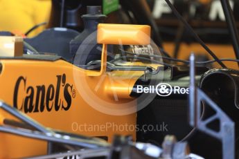 World © Octane Photographic Ltd. Formula 1 - Canadian Grand Prix - Thursday Pit Lane. Renault Sport F1 Team R.S.17. Circuit Gilles Villeneuve, Montreal, Canada. Thursday 8th June 2017. Digital Ref: 1848LB1D2859