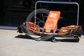 World © Octane Photographic Ltd. Formula 1 - Canadian Grand Prix - Thursday Pit Lane. Stoffel Vandoorne - McLaren Honda MCL32. Circuit Gilles Villeneuve, Montreal, Canada. Thursday 8th June 2017. Digital Ref: 1848LB2D1336