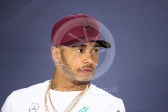 World © Octane Photographic Ltd. Formula 1 - Canadian Grand Prix – Thursday Drivers Press Conference. Lewis Hamilton - Mercedes AMG Petronas F1 Team. Circuit Gilles Villeneuve, Montreal, Canada. Thursday 8th June 2017. Digital Ref: 1847LB1D2127