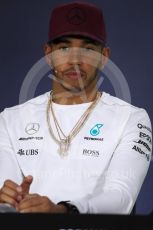 World © Octane Photographic Ltd. Formula 1 - Canadian Grand Prix – Thursday Drivers Press Conference. Lewis Hamilton - Mercedes AMG Petronas F1 Team. Circuit Gilles Villeneuve, Montreal, Canada. Thursday 8th June 2017. Digital Ref: 1847LB1D2133